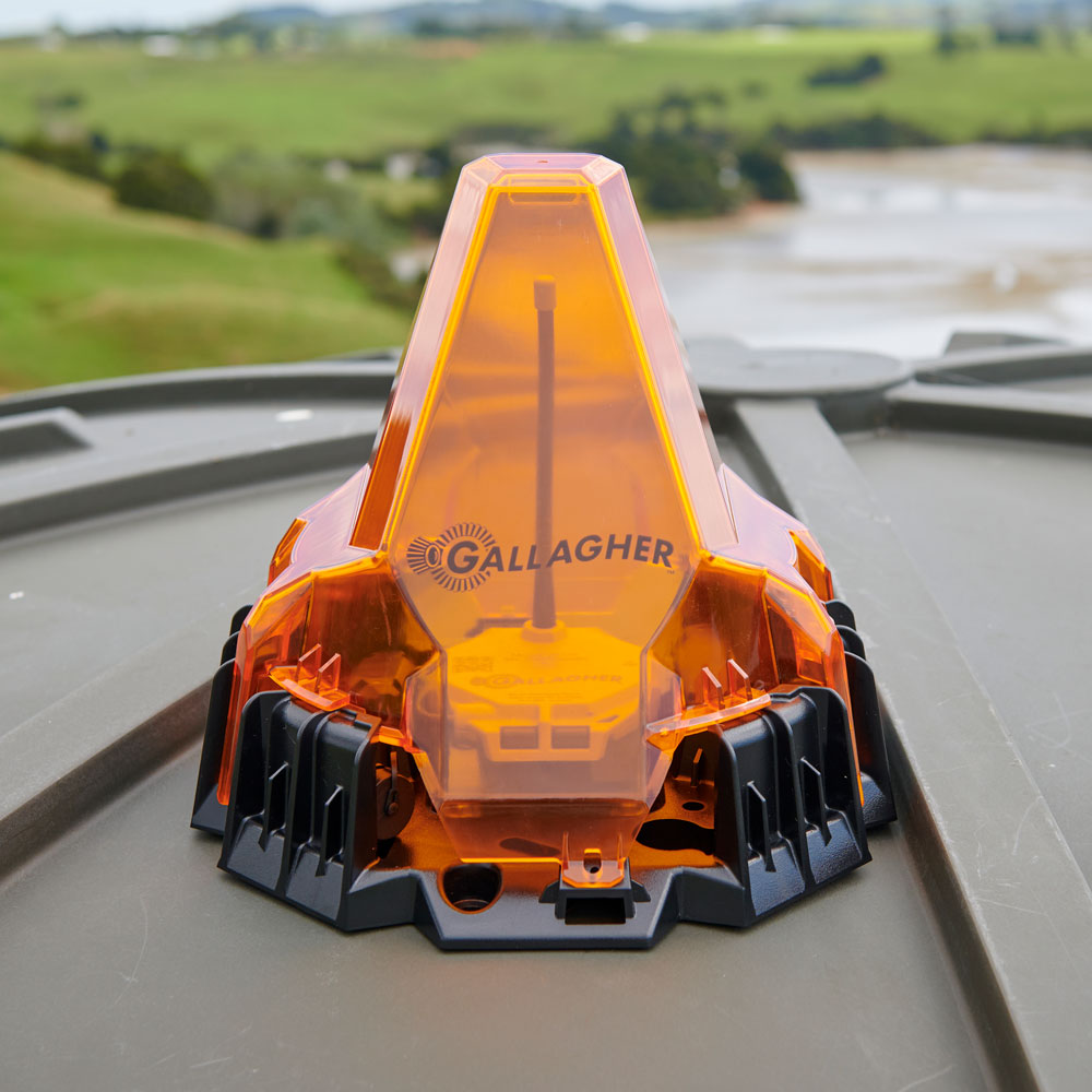 Gallagher Satellite Water Monitoring Solution on a Tank